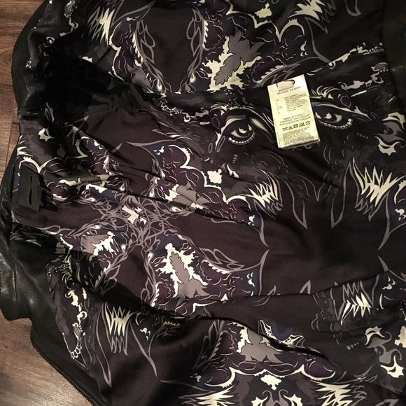 Diesel Black Gold women biker leather jacket - Picture 3 of 10